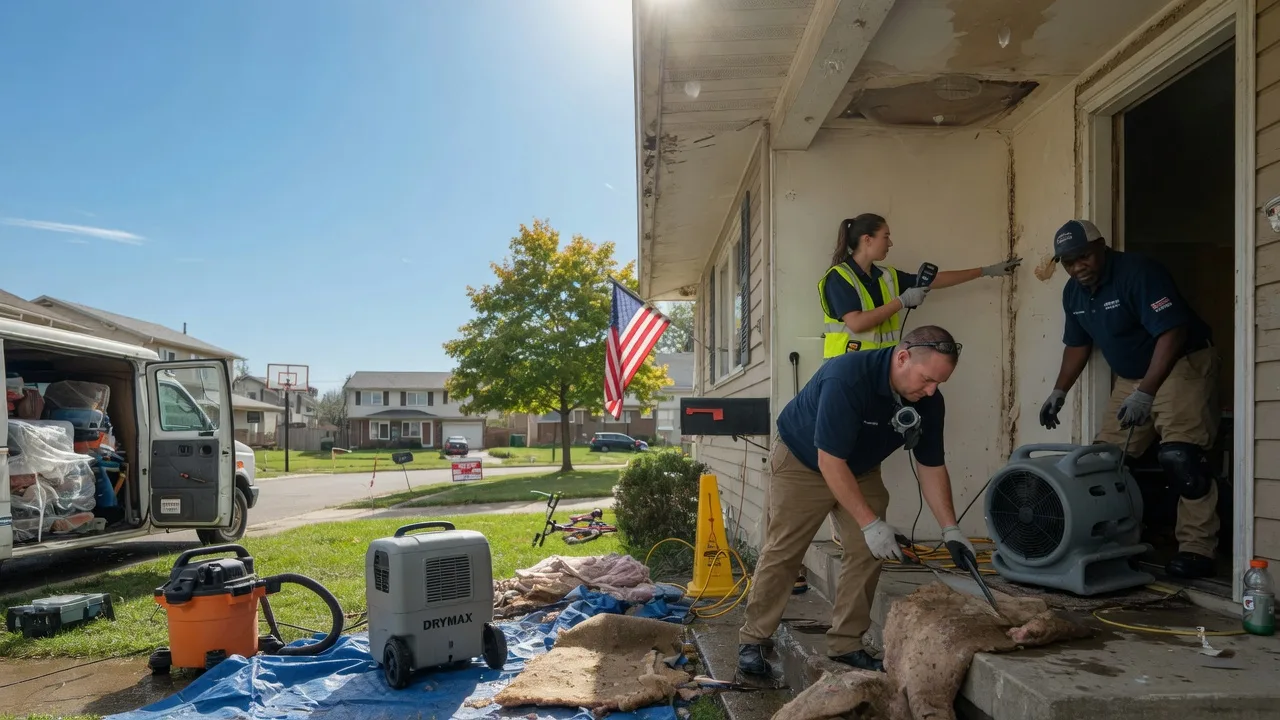 Water Damage Restoration in Gibbstown, NJ near me
